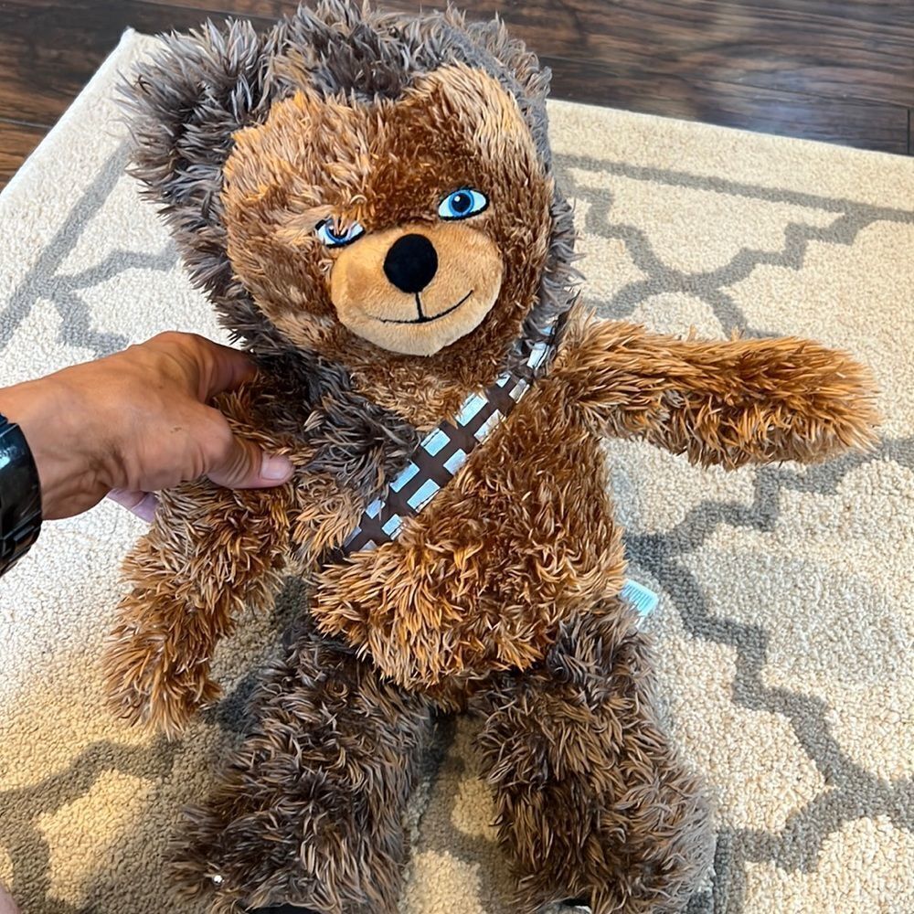 Chewbacca Star Wars Build A Bear With Voice Box BABW Talking Sound NICE